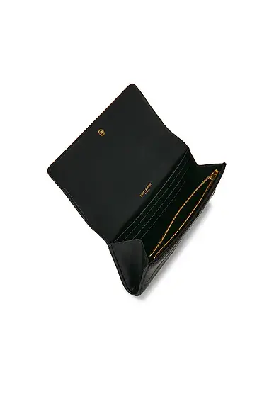 Saint Laurent Large Flap Wallet | Thumbnail 4 Saint Laurent Large Flap Wallet | Thumbnail 4