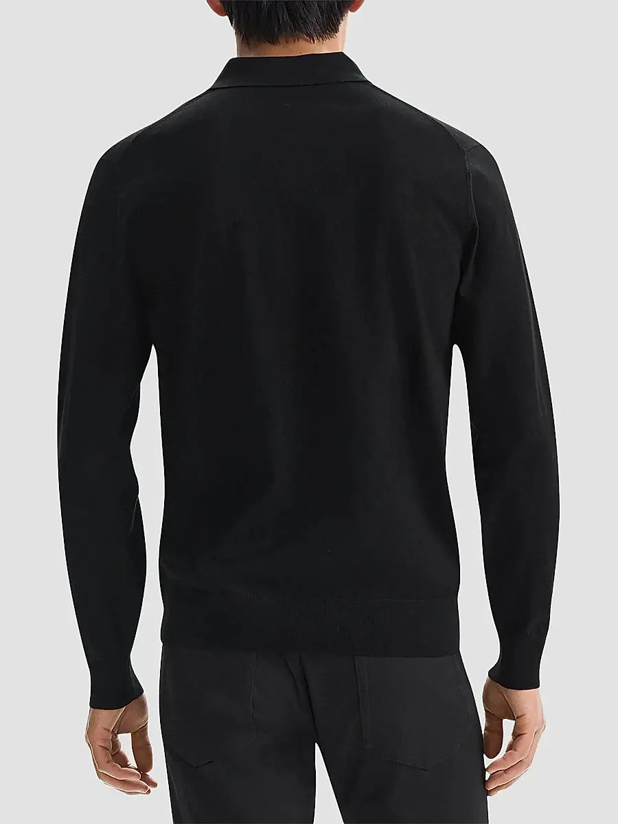 Theory Men's Goris Lightweight Knit Polo Sweater | Thumbnail 6 Theory Men's Goris Lightweight Knit Polo Sweater | Thumbnail 6