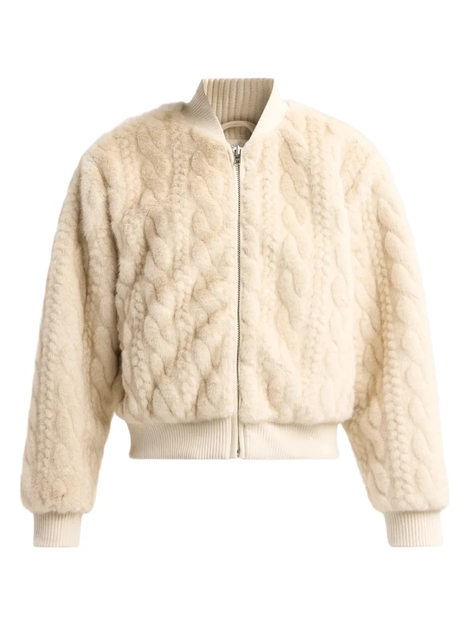 dh New York Women's Debbi Cable-Knit Jacket