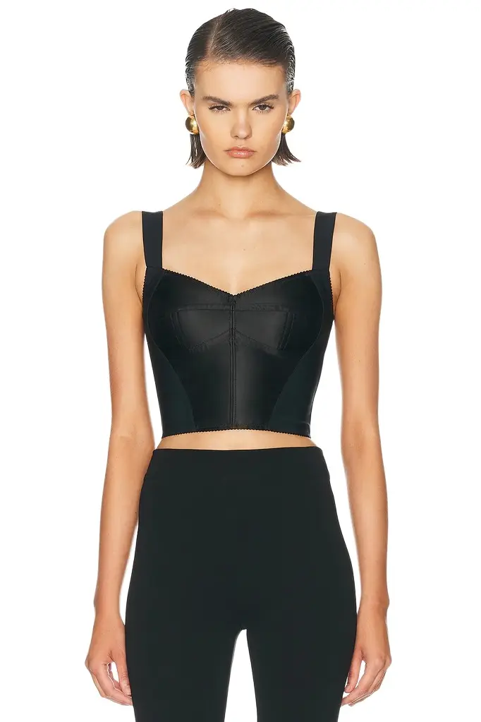 Dolce & Gabbana Bustier Tank Top | Image 1 Dolce & Gabbana Bustier Tank Top | Image 1