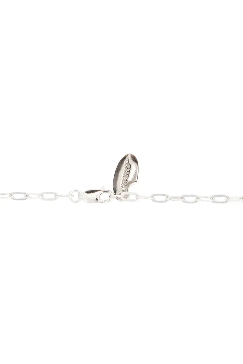 Off-White Hex Nut Chain Pendant Necklace | Thumbnail 4