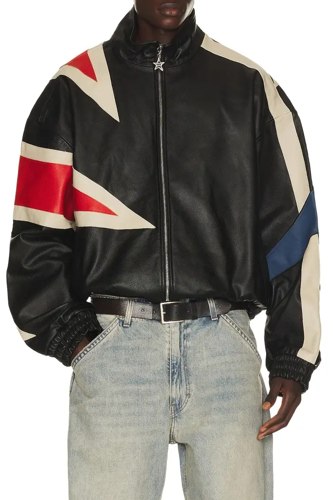 Nahmias MVP Leather Bomber | Image 1 Nahmias MVP Leather Bomber | Image 1