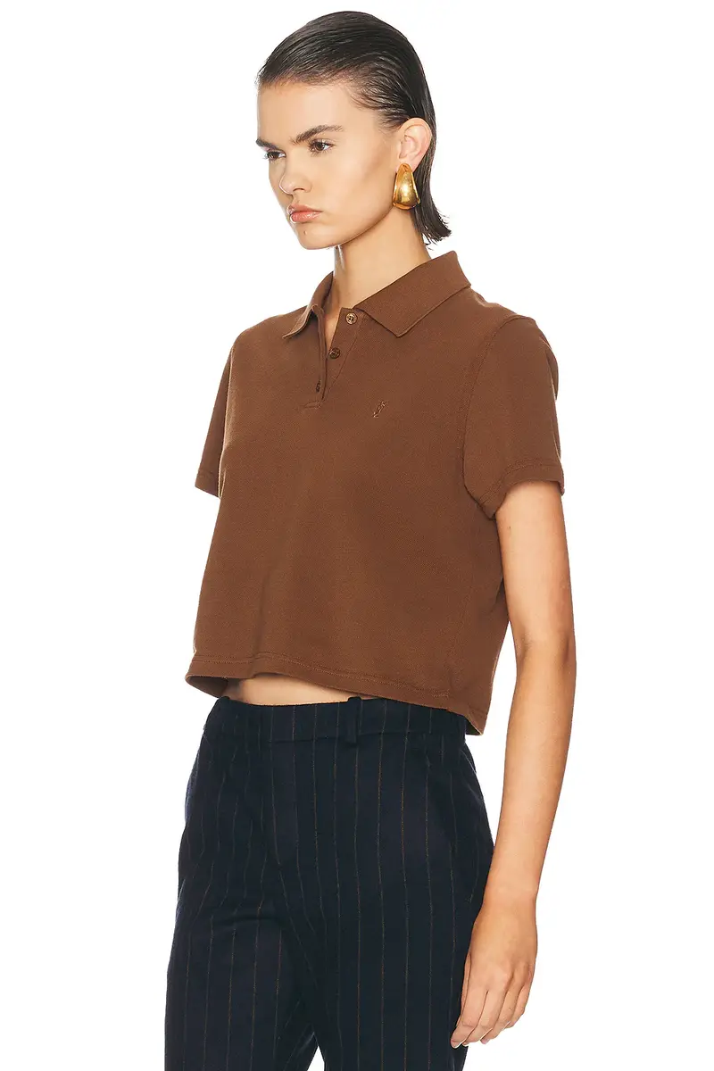 Saint Laurent Polo Top | Thumbnail 2 Saint Laurent Polo Top | Thumbnail 2