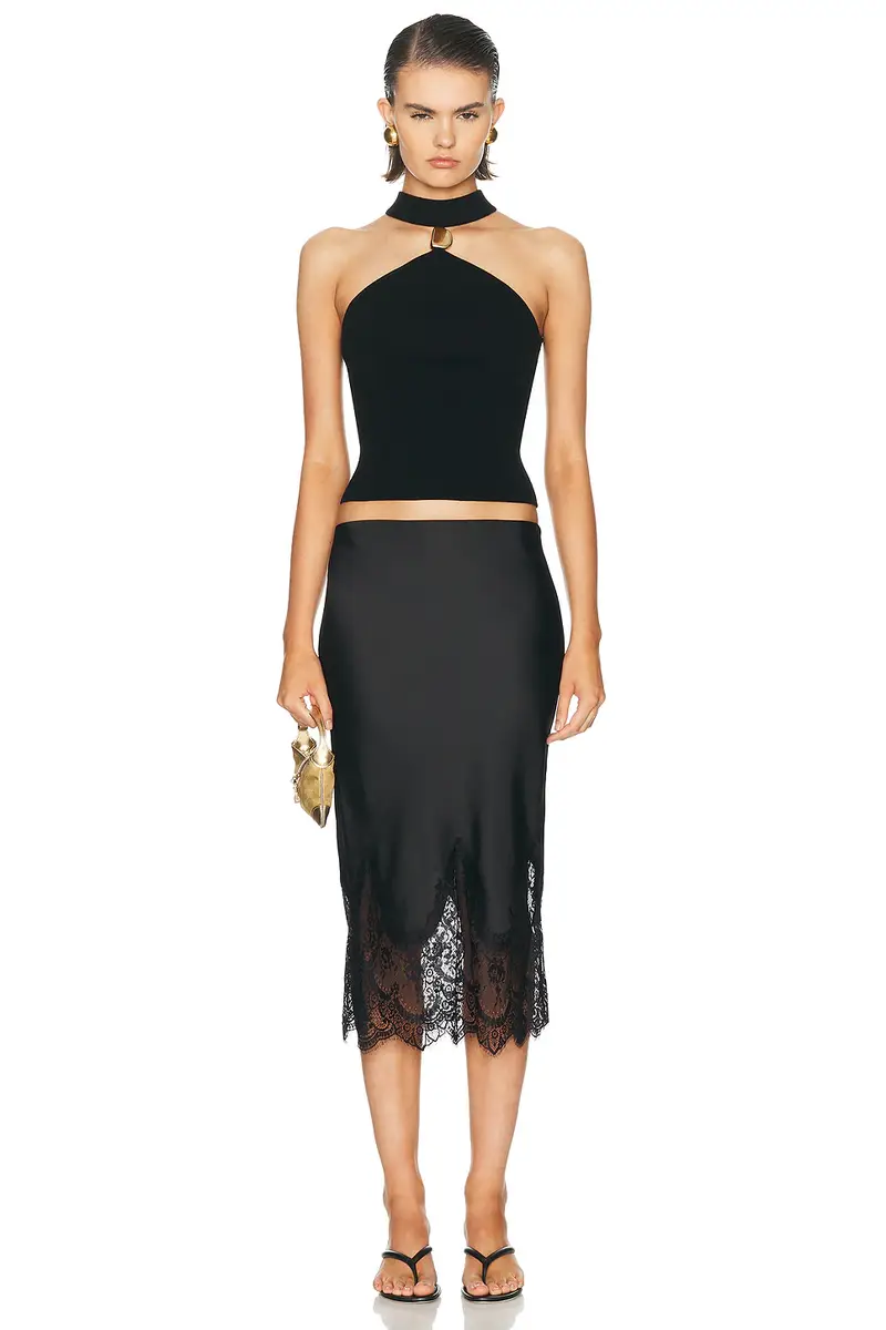 Simkhai Renlen Halter Top | Thumbnail 4 Simkhai Renlen Halter Top | Thumbnail 4