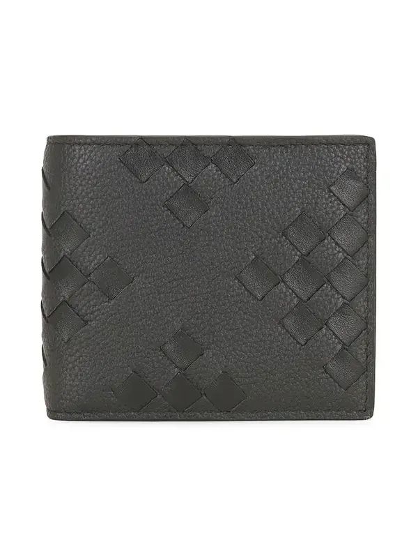 Bottega Veneta Intrecciato Bi-Fold Wallet Diamonds Dover