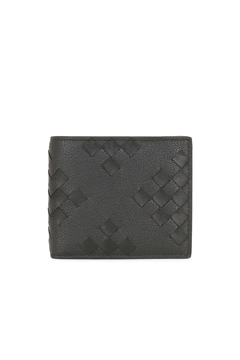 Bottega Veneta Intrecciato Bi-Fold Wallet Diamonds Dover | Image 1 Bottega Veneta Intrecciato Bi-Fold Wallet Diamonds Dover | Image 1