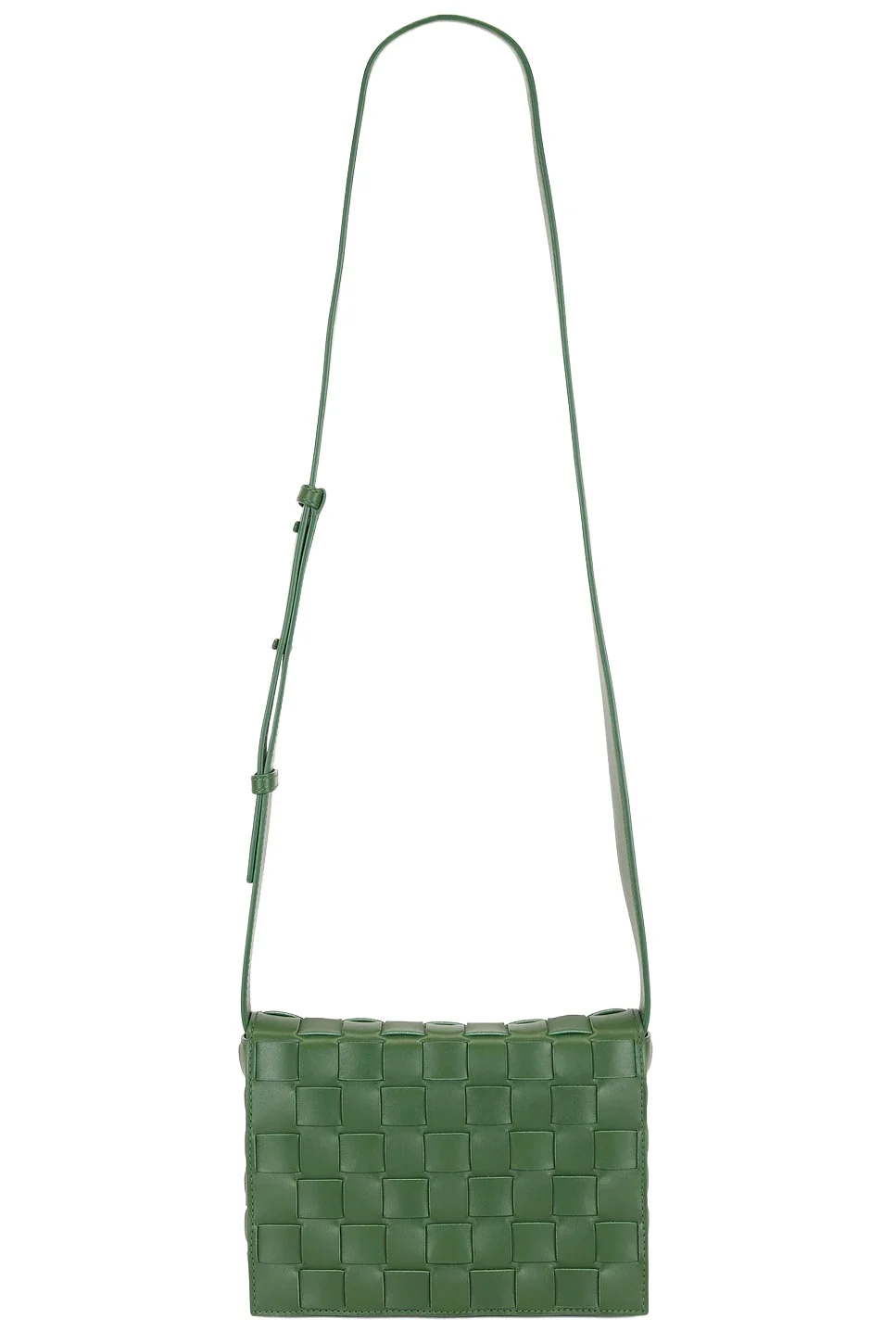 Bottega Veneta Flap Messenger Intrecciato 20 Silky Calf