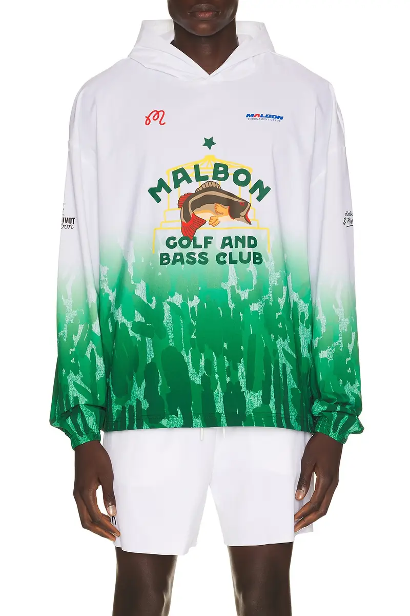 Malbon x Golf & Bass Club Sponsors Pullover Hoodie | Thumbnail 2 Malbon x Golf & Bass Club Sponsors Pullover Hoodie | Thumbnail 2