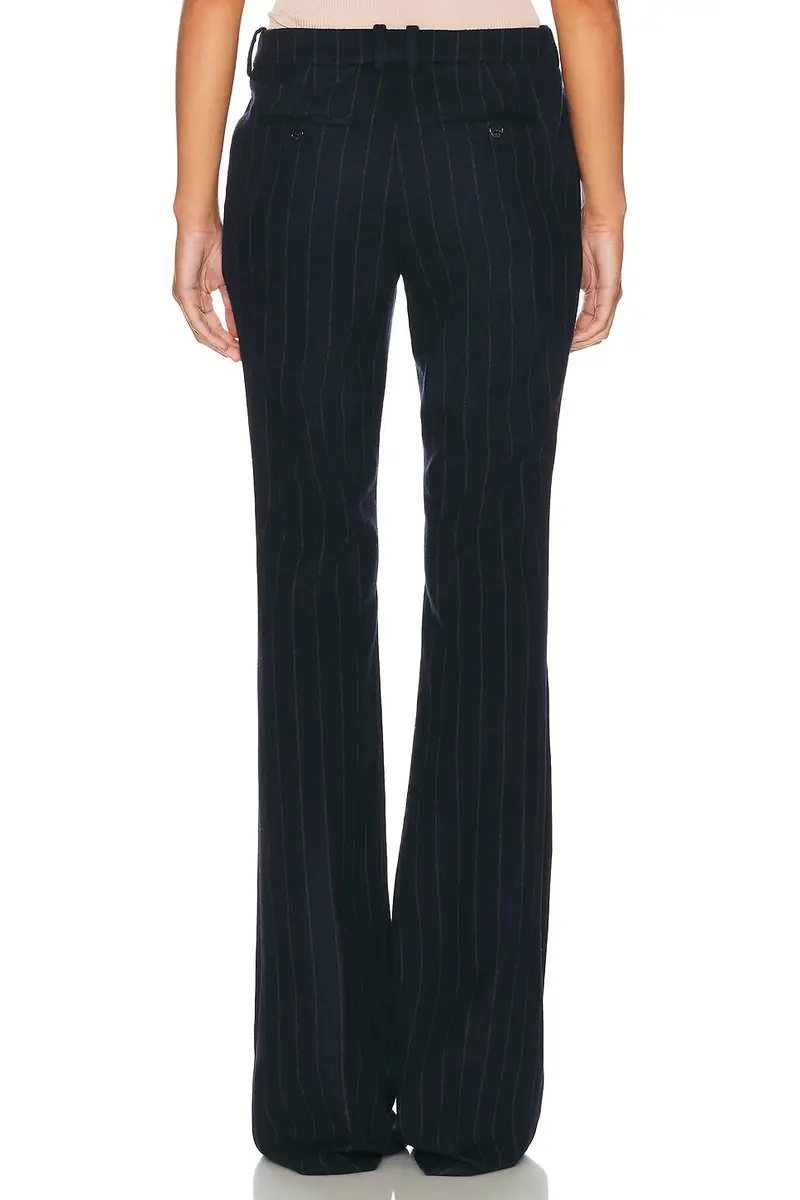 Saint Laurent Wool Flare Leg Pant | Thumbnail 4