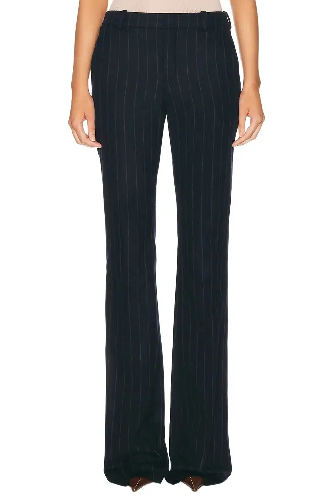 Saint Laurent Wool Flare Leg Pant | Image 1 Saint Laurent Wool Flare Leg Pant | Image 1