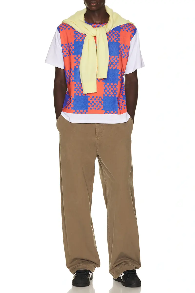 Advisry Shepards Check T-Shirt | Thumbnail 3 Advisry Shepards Check T-Shirt | Thumbnail 3