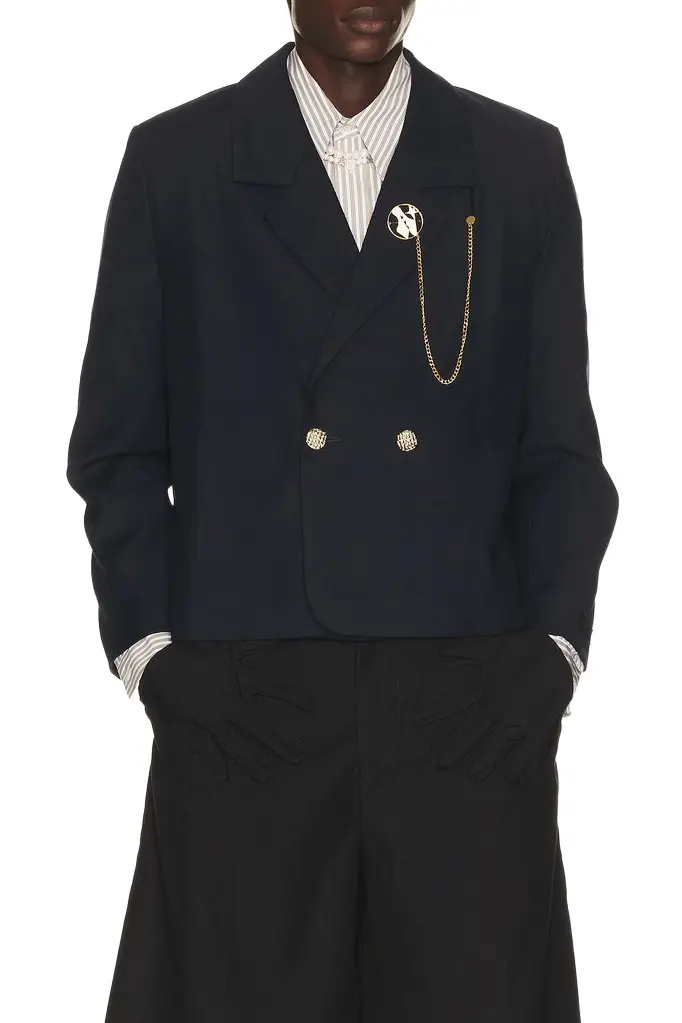 Advisry Double Breasted Blazer | Image 1 Advisry Double Breasted Blazer | Image 1