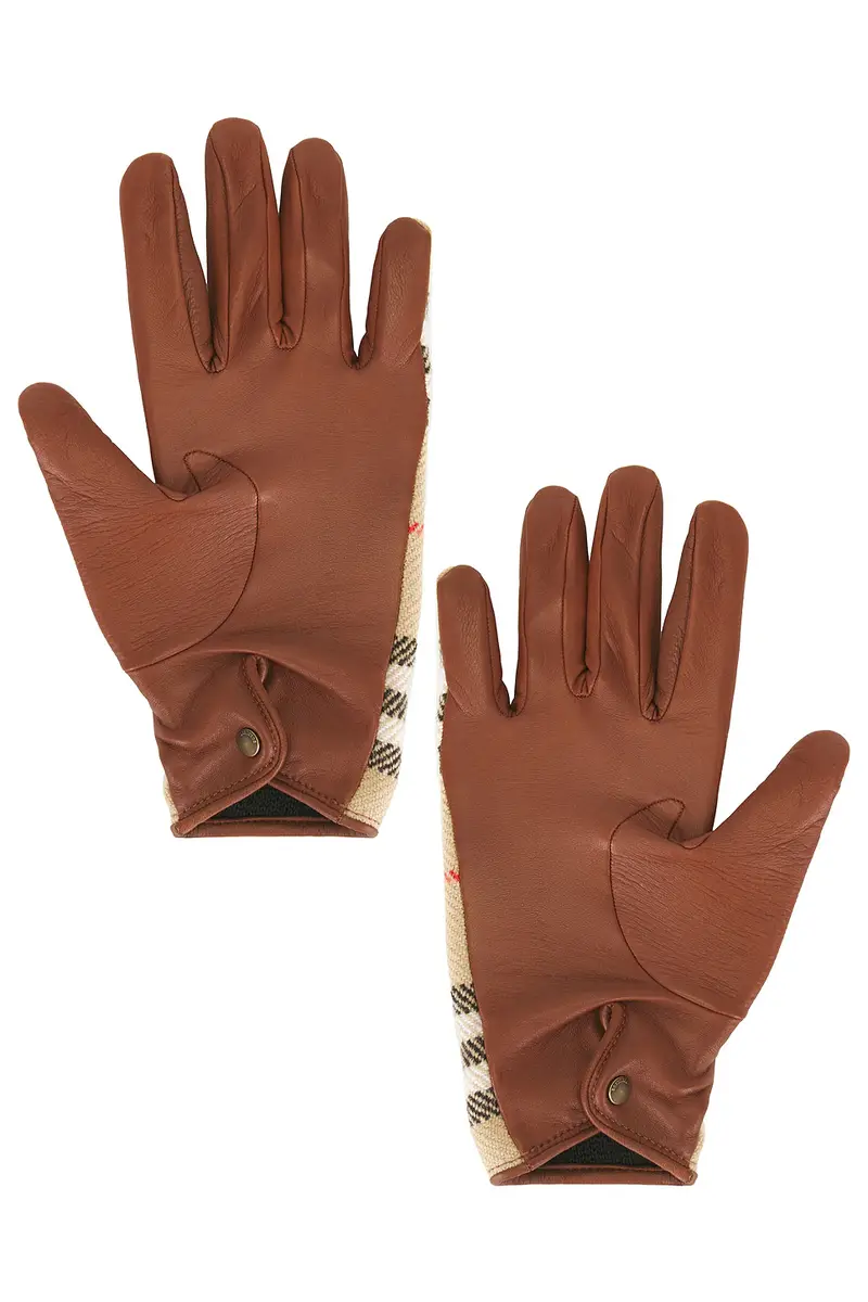 Burberry Wool Check Gloves | Thumbnail 2 Burberry Wool Check Gloves | Thumbnail 2