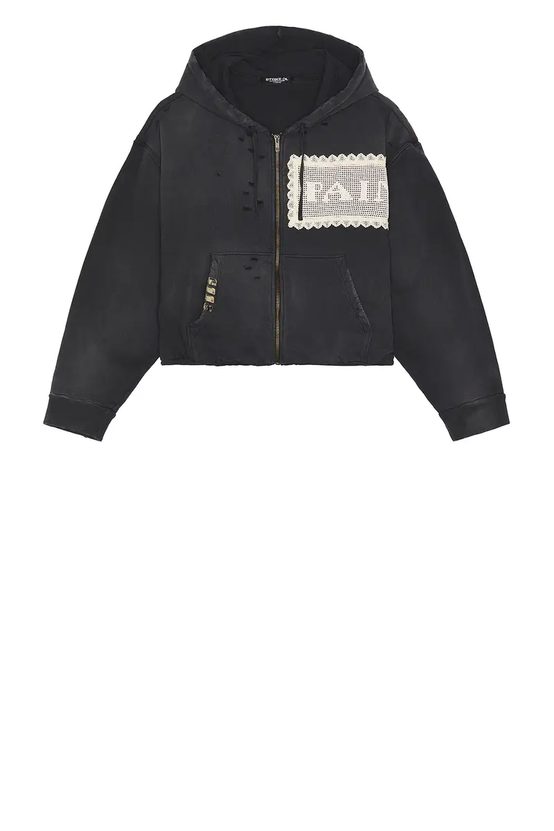 Strike Oil Pain Bubble Zip Hoodie | Thumbnail 4 Strike Oil Pain Bubble Zip Hoodie | Thumbnail 4