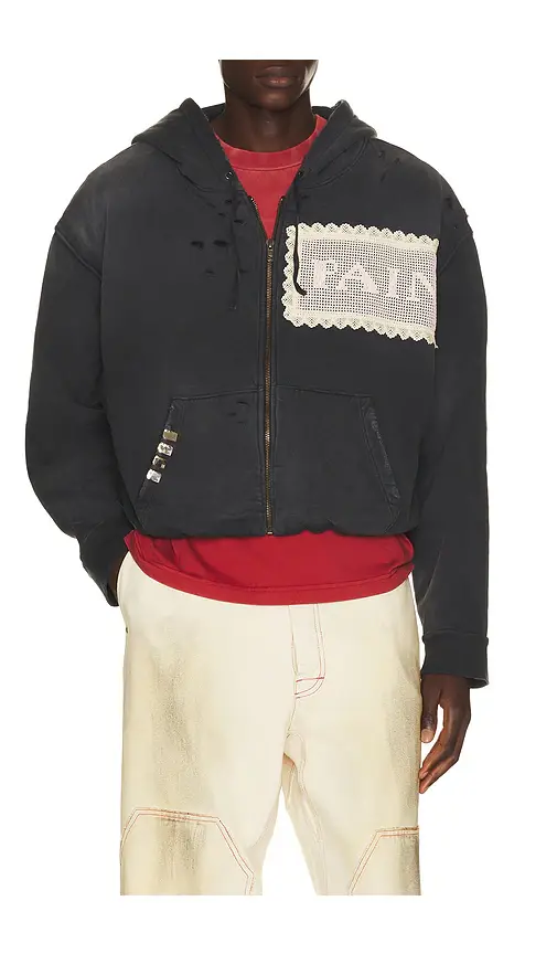 Strike Oil Pain Bubble Zip Hoodie | Thumbnail 6 Strike Oil Pain Bubble Zip Hoodie | Thumbnail 6