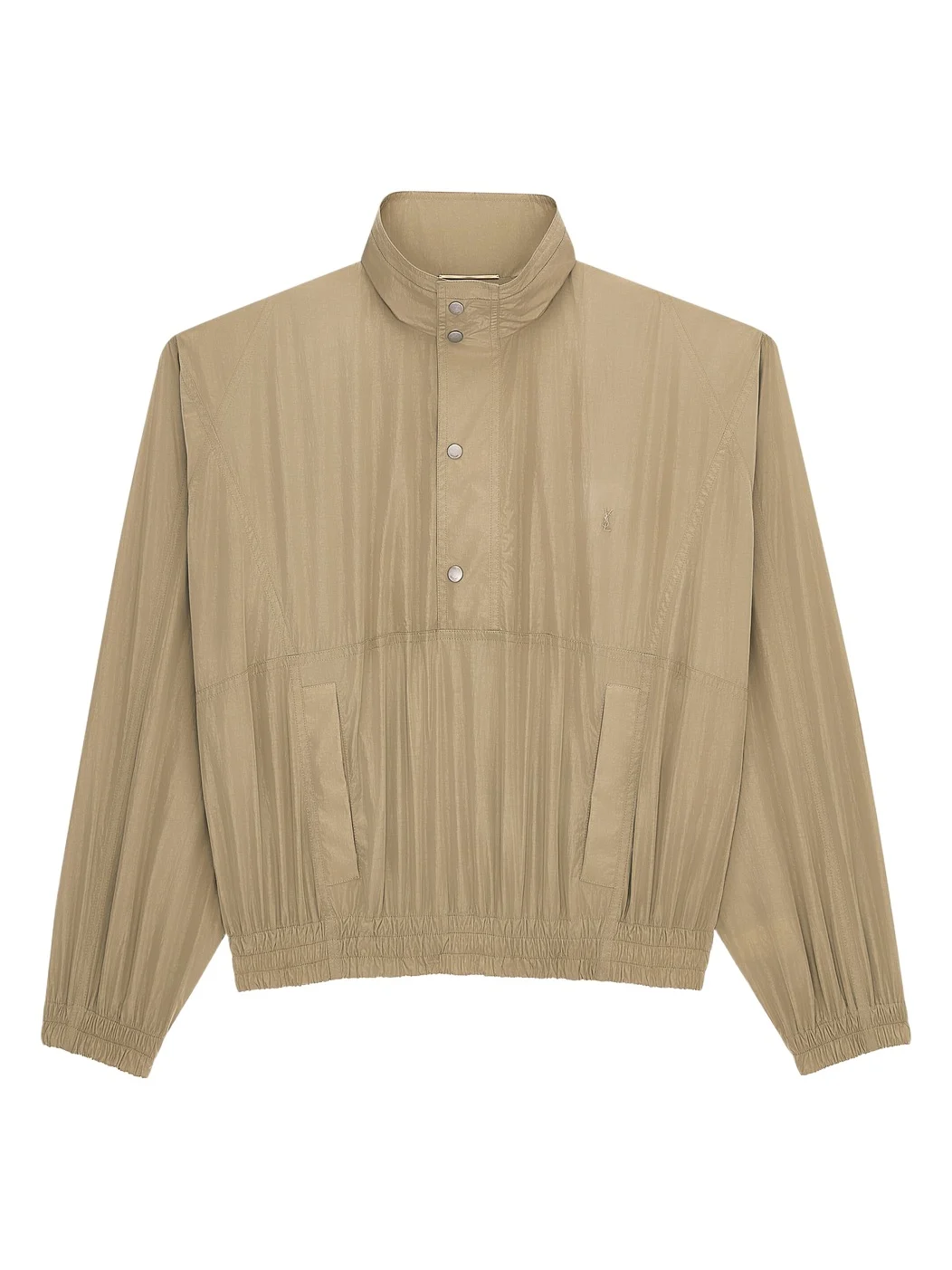 Yves Saint Laurent CASSANDRE windbreaker in crinkled