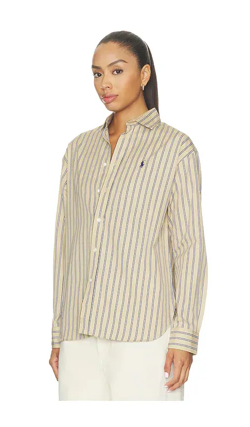 Polo Ralph Lauren Cotton Long Sleeve Blouse | Thumbnail 2