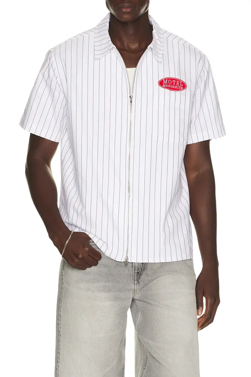 Motel Margarita Descanso Zip Up Shirt