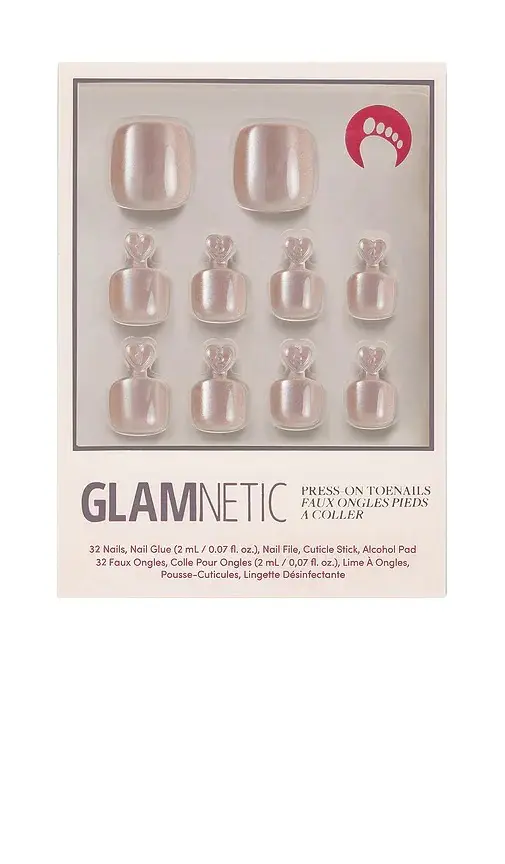 Glamnetic Pure Intentions Press-On Toenails | Image 1 Glamnetic Pure Intentions Press-On Toenails | Image 1