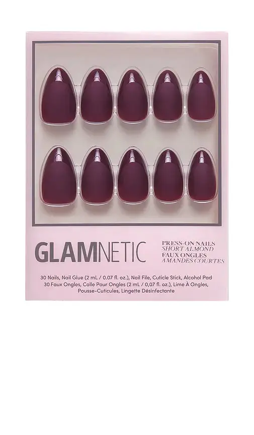 Glamnetic Merlot Short Almond