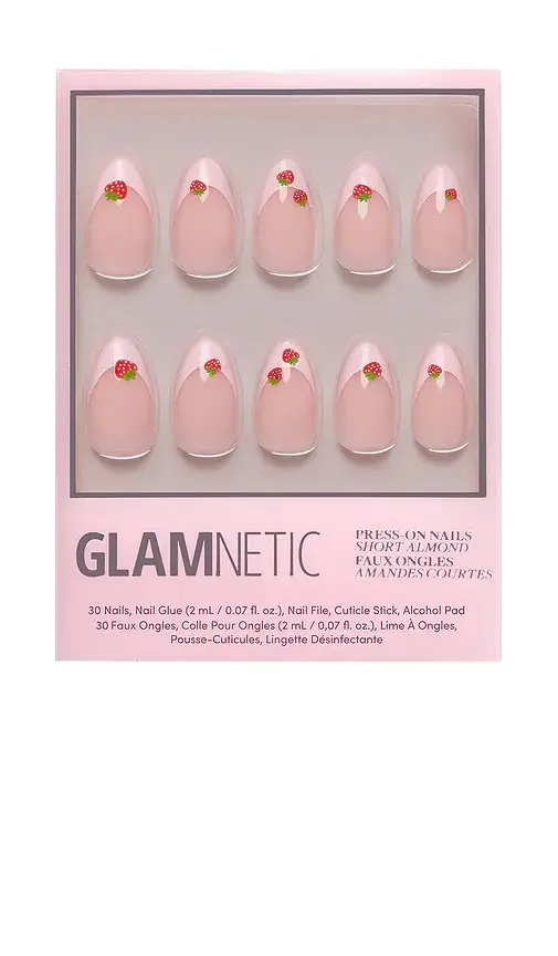 Glamnetic Strawberry Bits Press-On Nails | Image 1 Glamnetic Strawberry Bits Press-On Nails | Image 1