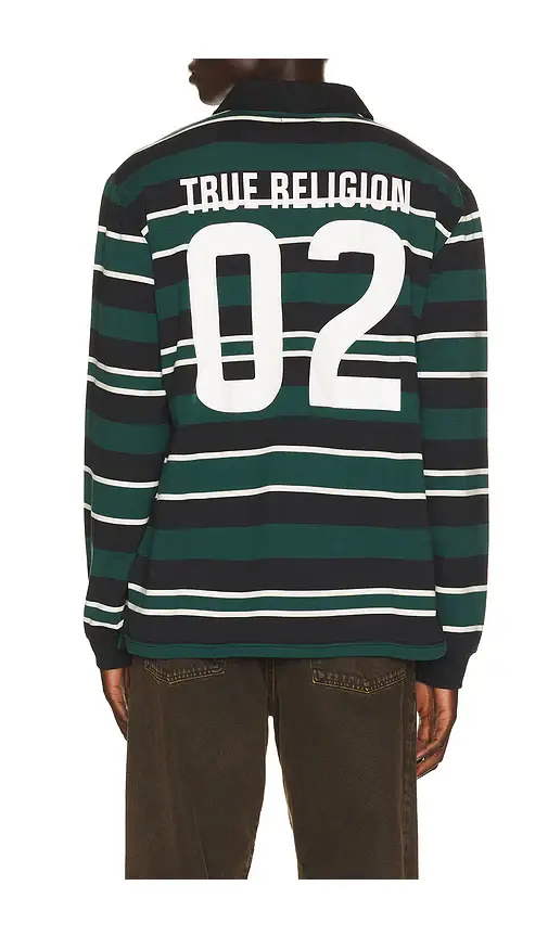 True Religion Relaxed Rugby Polo | Thumbnail 2