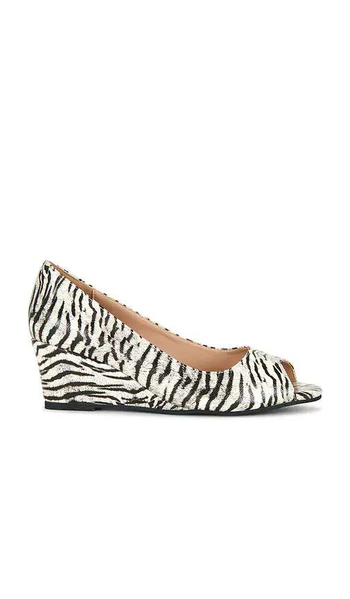 NIIHAI Open Toe Mule Wedge | Thumbnail 2