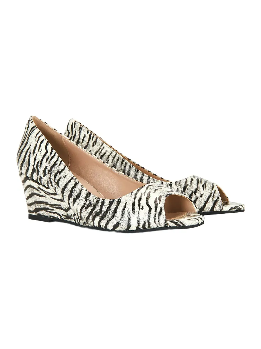 Open Toe Mule Wedge Open Toe Mule Wedge