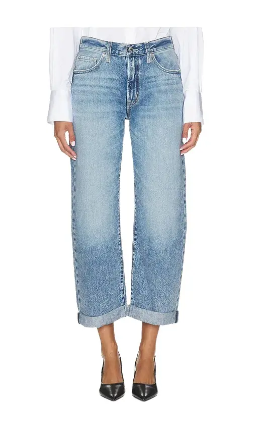 Pistola Donny Rolled Hem Boyfriend Jeans | Image 1 Pistola Donny Rolled Hem Boyfriend Jeans | Image 1
