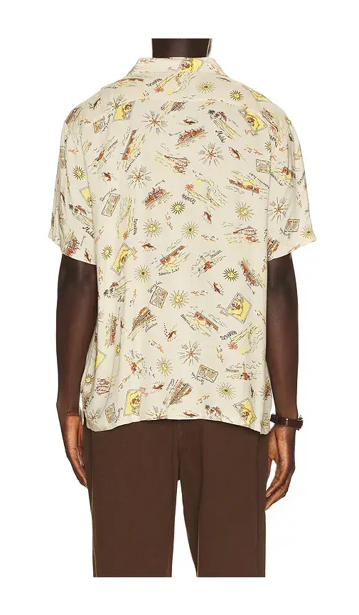 Faherty Short Sleeve Kona Camp Shirt | Thumbnail 2 Faherty Short Sleeve Kona Camp Shirt | Thumbnail 2