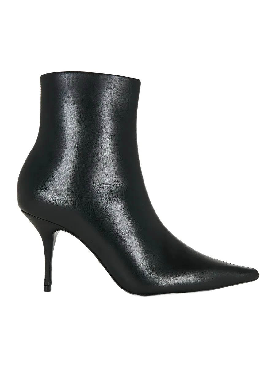 Black Suede Studio Lainey 80 Boot