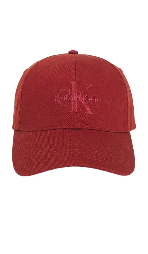 Calvin Klein Monologo Embroidery Baseball Cap | Image 1 Calvin Klein Monologo Embroidery Baseball Cap | Image 1