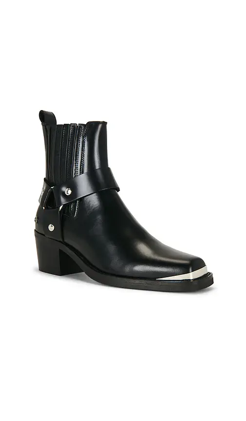 Anine Bing Mid Biker Boot | Thumbnail 2 Anine Bing Mid Biker Boot | Thumbnail 2