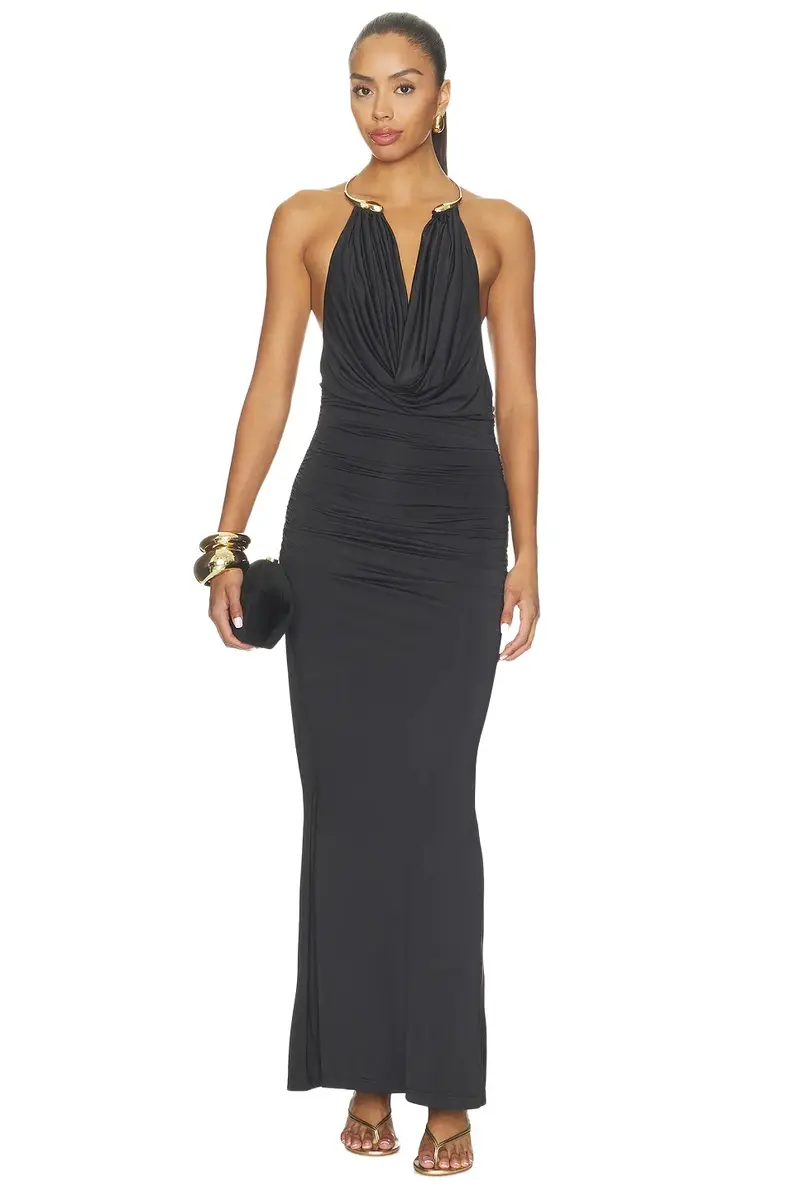 Delanee Halter Maxi Dress Delanee Halter Maxi Dress