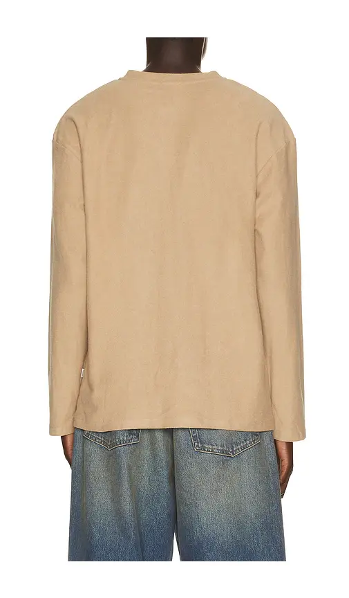 Rhythm Vintage Terry Long Sleeve Henley | Thumbnail 2 Rhythm Vintage Terry Long Sleeve Henley | Thumbnail 2