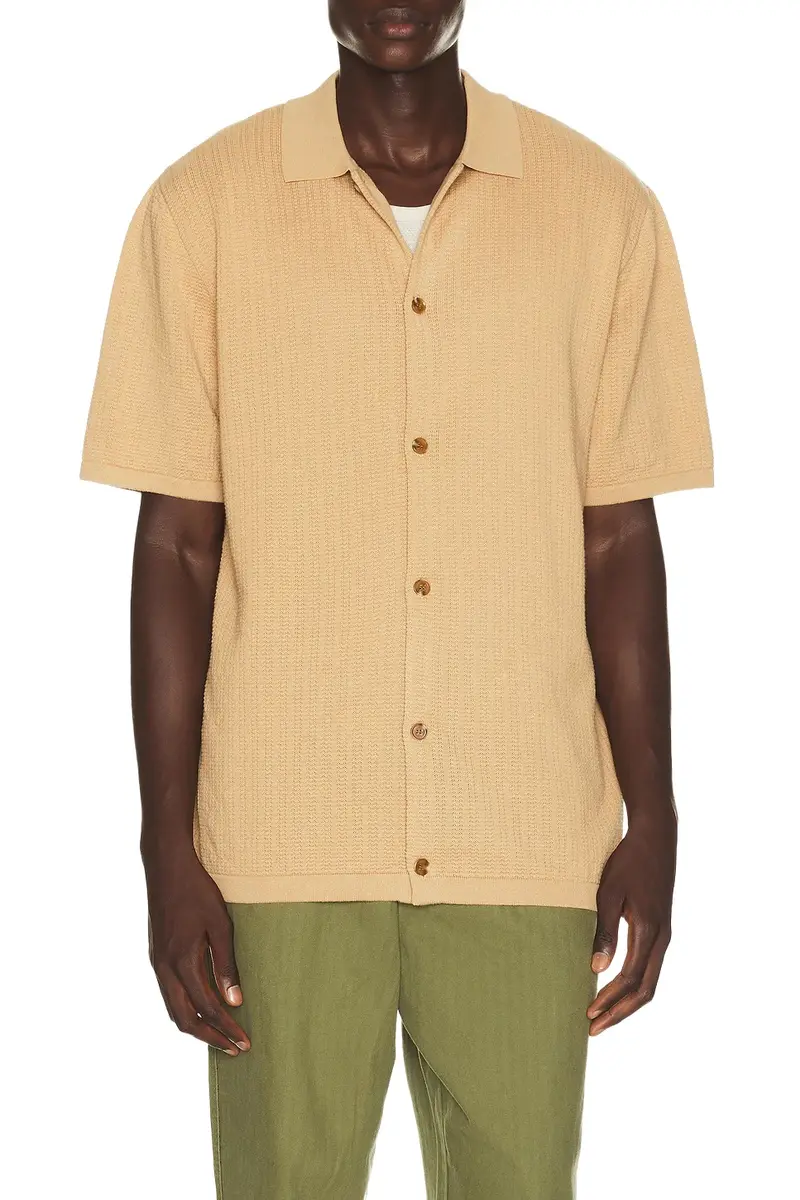 Rhythm Textured Knit Shirt