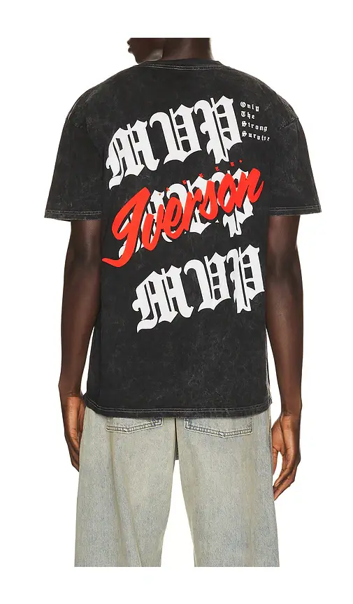 BIOWORLD Allen Iverson Only The Strong Survive Tee | Thumbnail 2 BIOWORLD Allen Iverson Only The Strong Survive Tee | Thumbnail 2