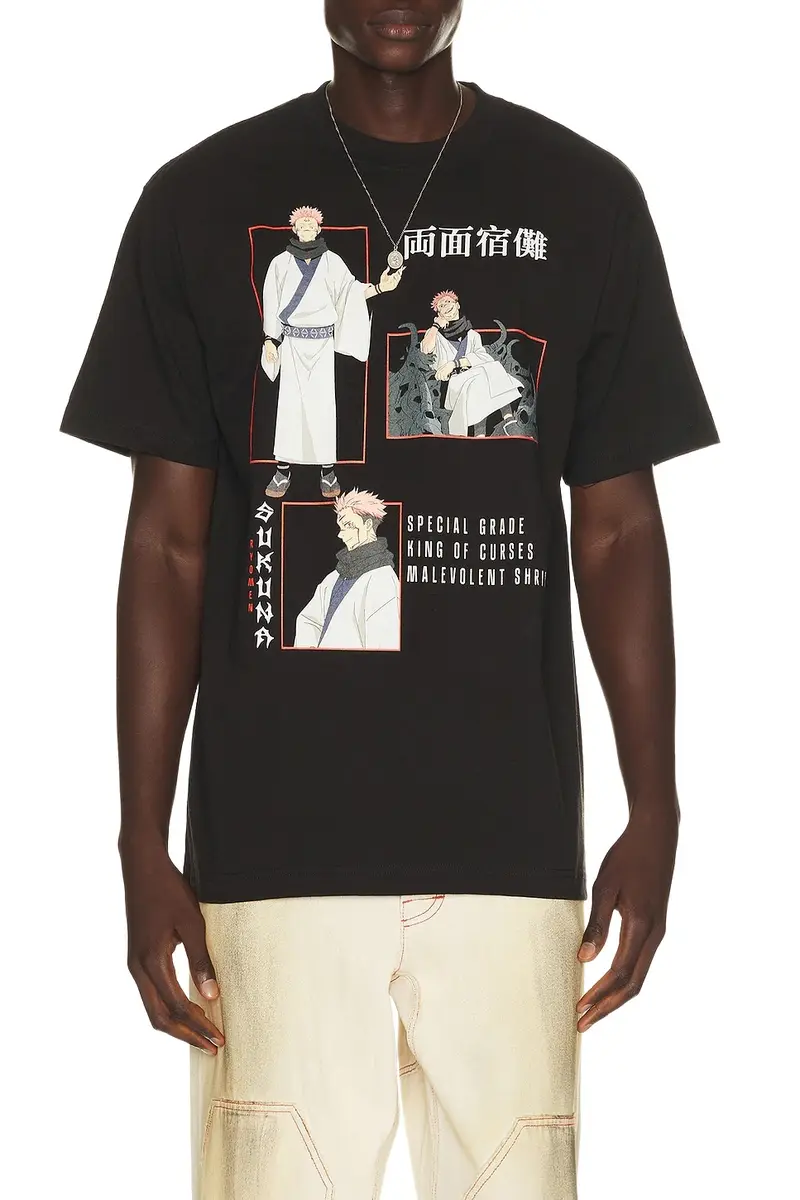 Jujutsu Kaisen Sukuna King Of Curses Tee Jujutsu Kaisen Sukuna King Of Curses Tee