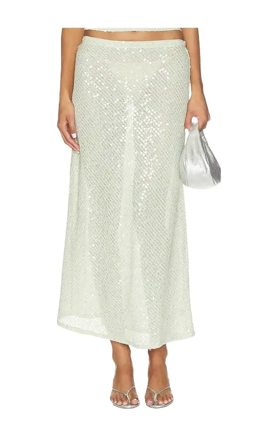 Lovers and Friends Erika Sequin Midi Skirt | Image 1 Lovers and Friends Erika Sequin Midi Skirt | Image 1