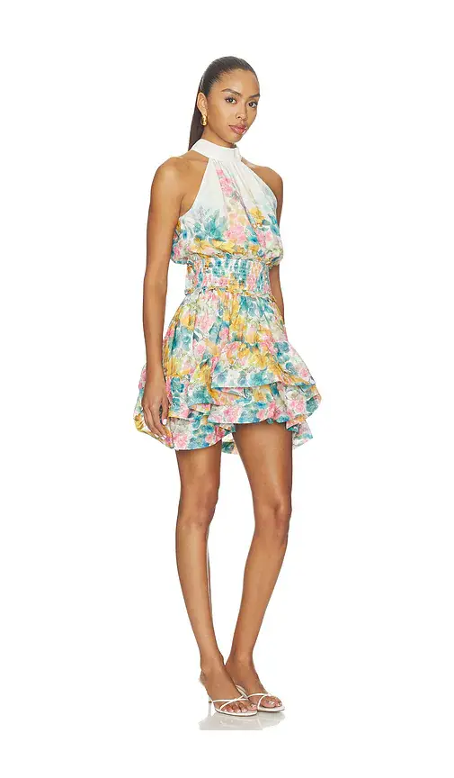 Elliatt Clementina Halter Neck Fit And Flare Mini Dress | Thumbnail 2 Elliatt Clementina Halter Neck Fit And Flare Mini Dress | Thumbnail 2