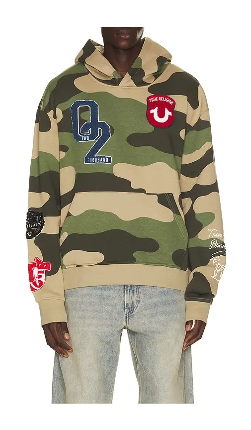 True Religion Logo Patch Hoodie | Thumbnail 2 True Religion Logo Patch Hoodie | Thumbnail 2