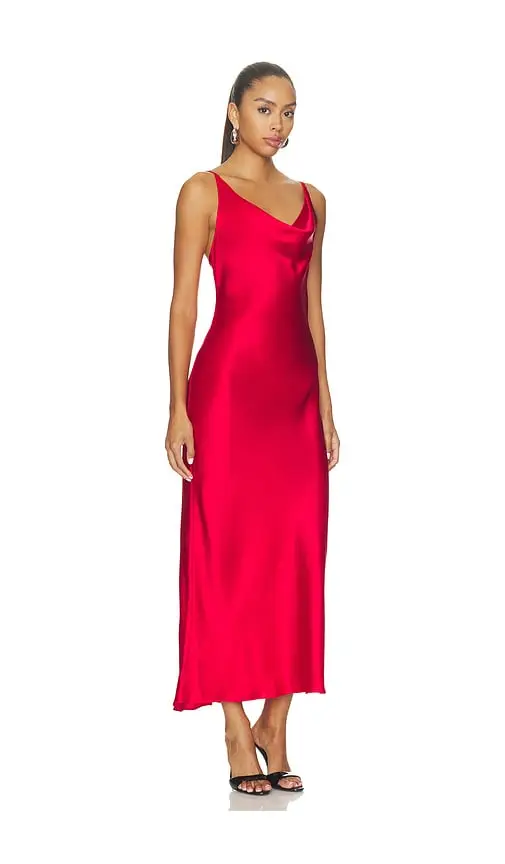 ALEJANDRA ALONSO ROJAS Cowl Bias Slip Dress | Thumbnail 2 ALEJANDRA ALONSO ROJAS Cowl Bias Slip Dress | Thumbnail 2