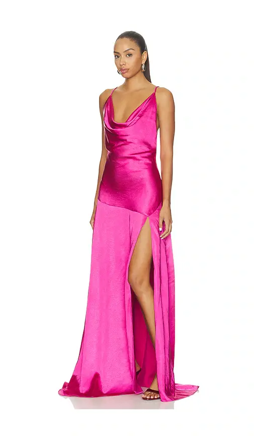 Elliatt Erielle Cowl Neck Gown | Thumbnail 2 Elliatt Erielle Cowl Neck Gown | Thumbnail 2