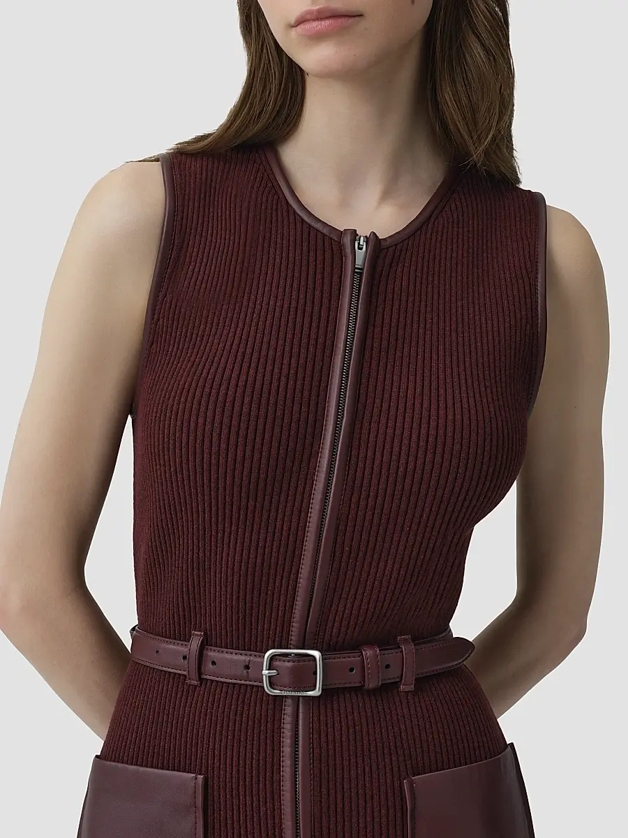 Simkhai Women's Viretta Rib-Knit Mini Dress | Thumbnail 5