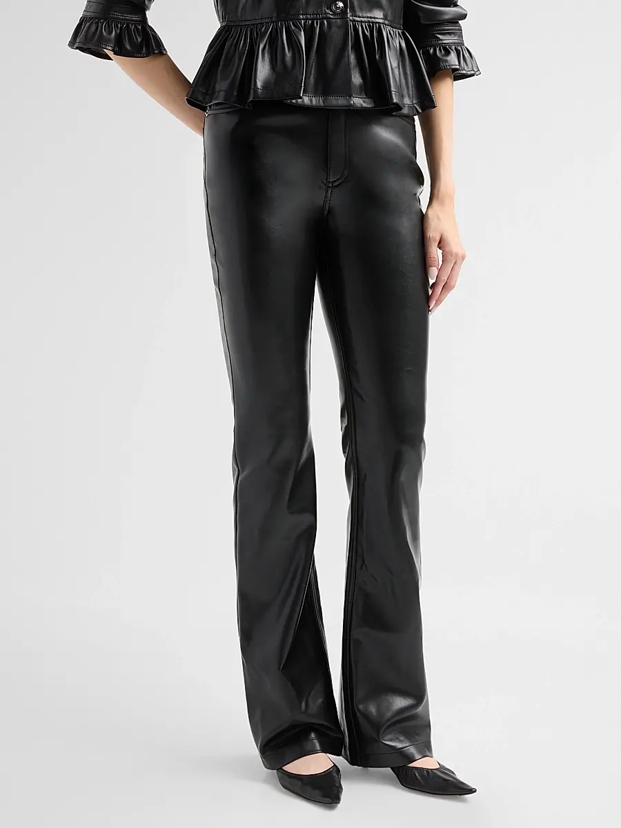 Cinq à Sept Women's Stevie Faux-Leather Pants | Thumbnail 4 Cinq à Sept Women's Stevie Faux-Leather Pants | Thumbnail 4