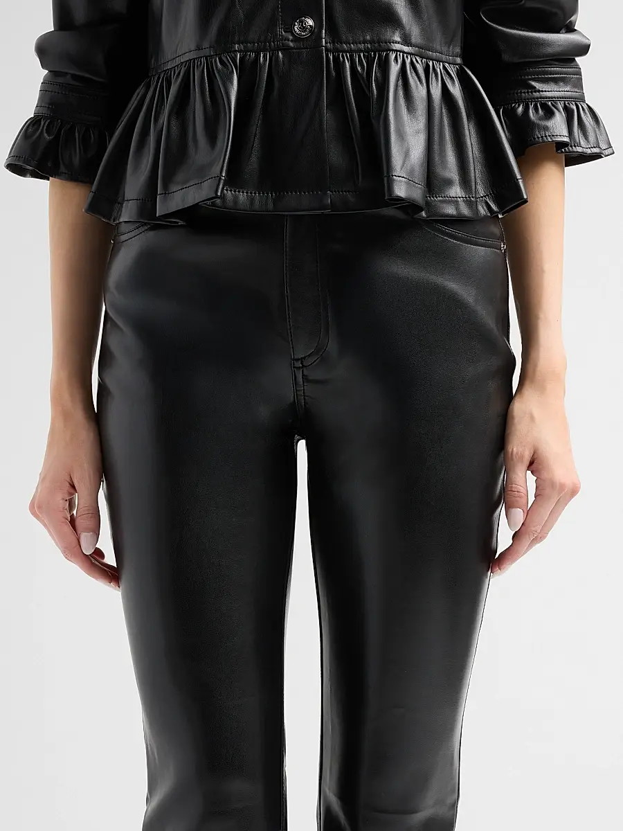 Cinq à Sept Women's Stevie Faux-Leather Pants | Thumbnail 5 Cinq à Sept Women's Stevie Faux-Leather Pants | Thumbnail 5