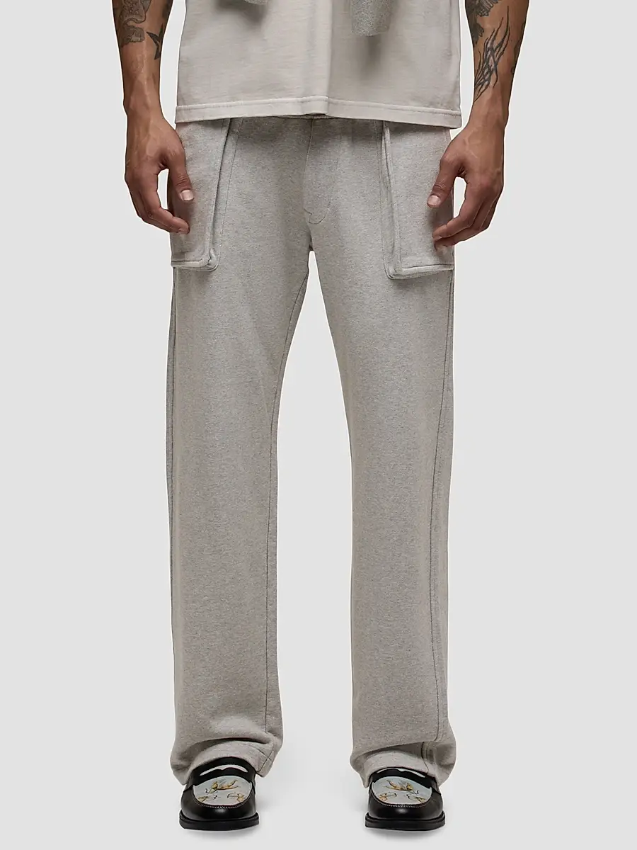 Hudson Jeans Men's French Terry Straight-Leg Pants | Thumbnail 4 Hudson Jeans Men's French Terry Straight-Leg Pants | Thumbnail 4