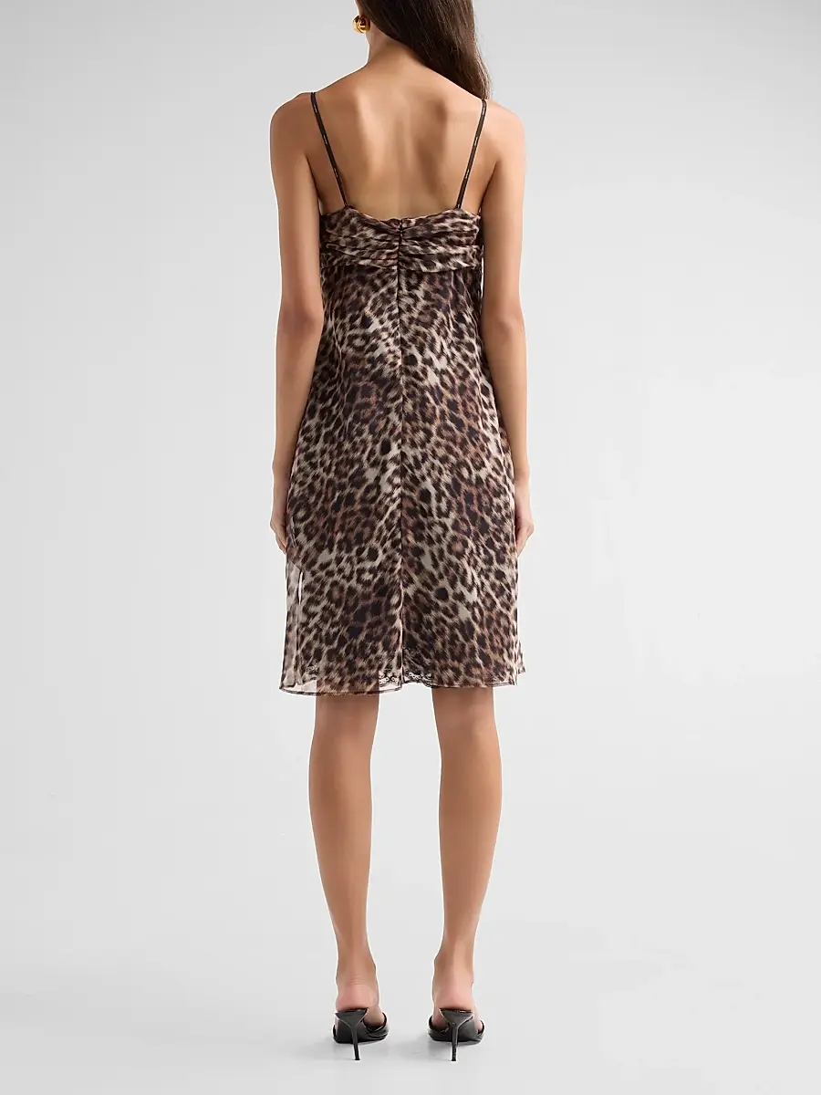 Marc Jacobs Women's Leopard-Print Slip Dress | Thumbnail 3 Marc Jacobs Women's Leopard-Print Slip Dress | Thumbnail 3