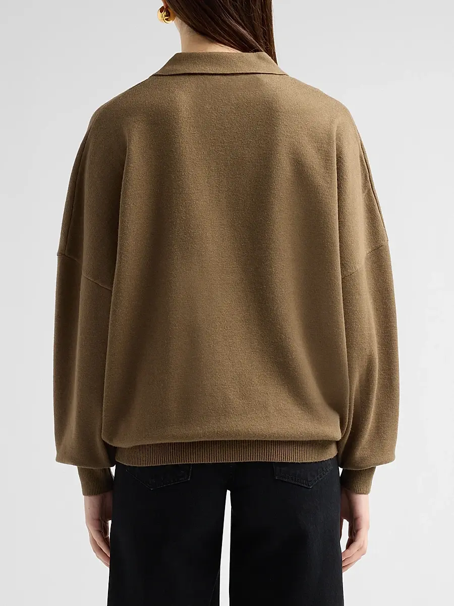 SEROYA Women's Vespen Collared Sweater | Thumbnail 3 SEROYA Women's Vespen Collared Sweater | Thumbnail 3