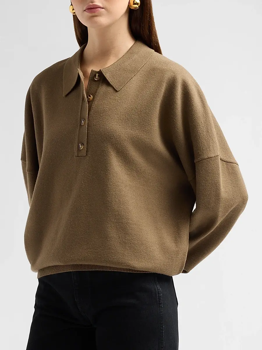 SEROYA Women's Vespen Collared Sweater | Thumbnail 4 SEROYA Women's Vespen Collared Sweater | Thumbnail 4